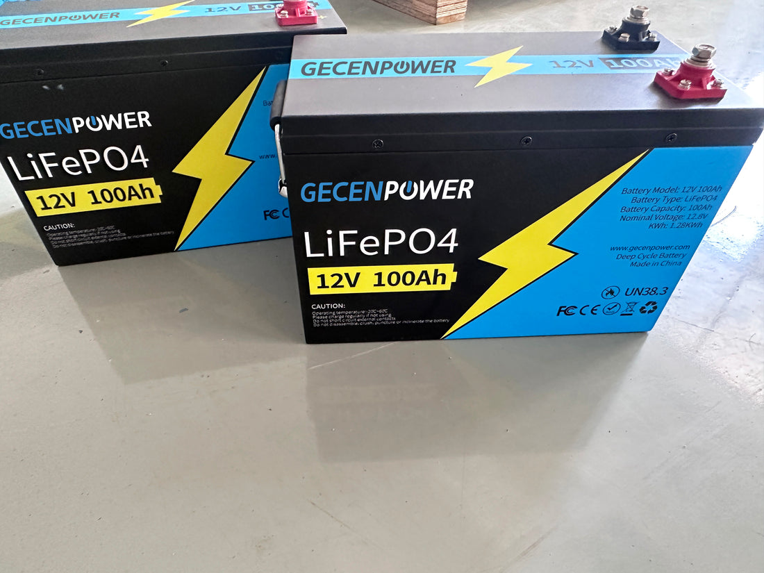 What are the safety precautions when using lithium iron phosphate batteries?