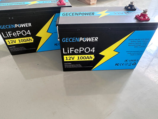 What are the safety precautions when using lithium iron phosphate batteries?