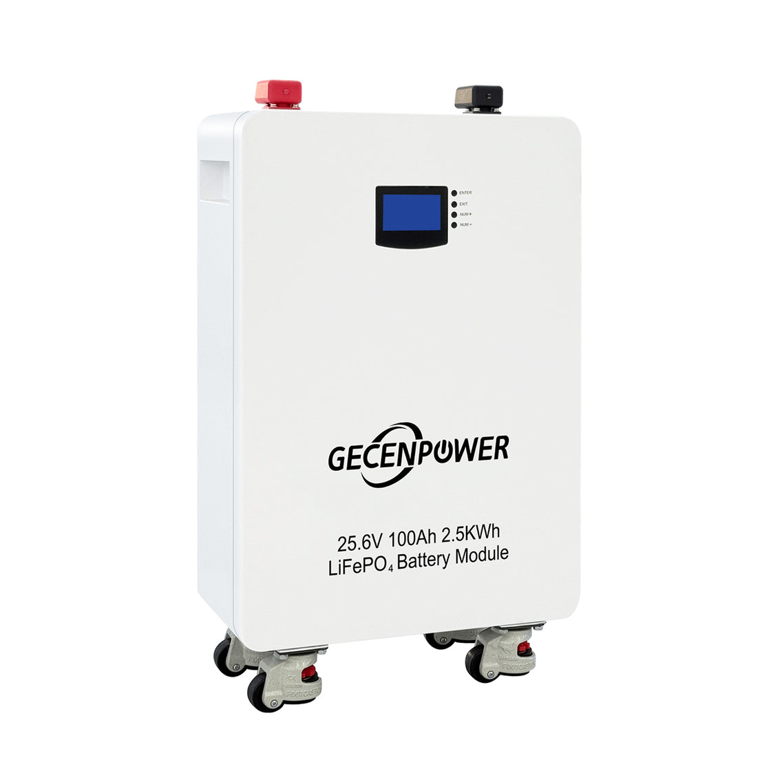 R24100S 25.6V 100Ah Vertical Lithium Iron Phosphate (LiFePO4) Battery