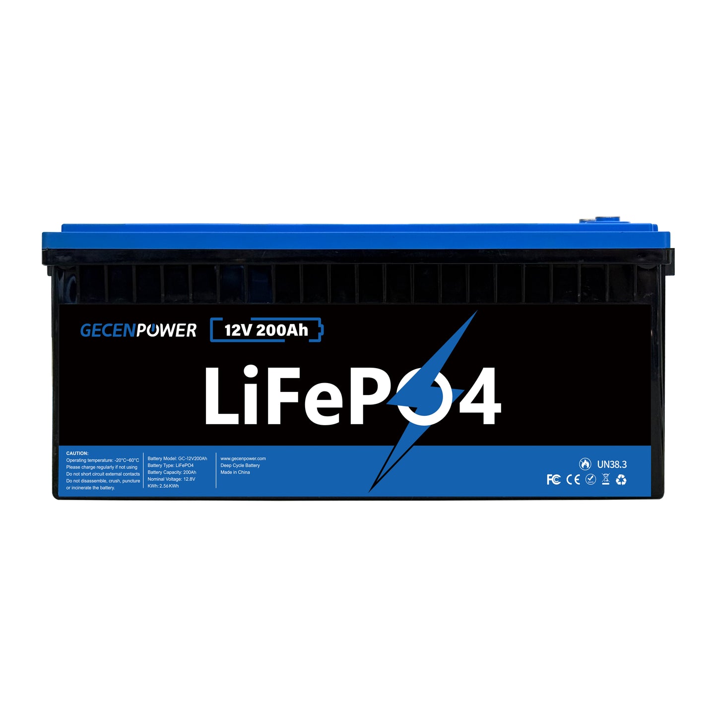 12.8V 200Ah lithium iron phosphate battery perfectly replaces lead-acid batteries