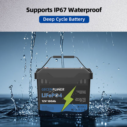 12.8V 100Ah LiFePO4 Battery Deep Cycle Battery.Suitable for various scenarios and devices.