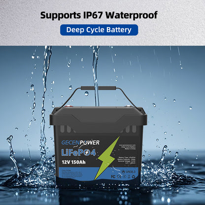 12.8V 150Ah LiFePO4 Battery Deep Cycle Battery