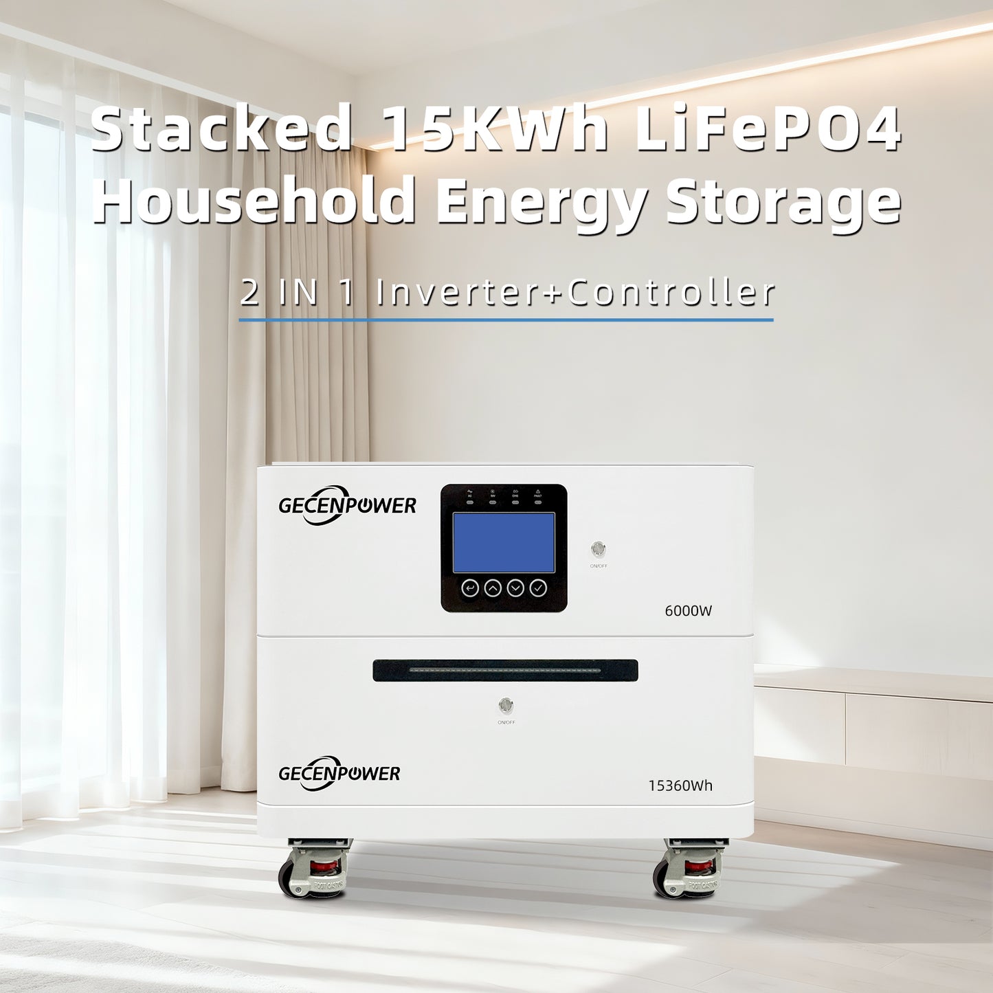 GC-A0615 51.2V 314Ah Vertical Lithium Iron Phosphate (LiFePO4) Battery