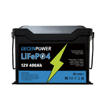 12.8V 400Ah LiFePO4 Battery Deep Cycle Battery Suitable for various scenarios and devices.