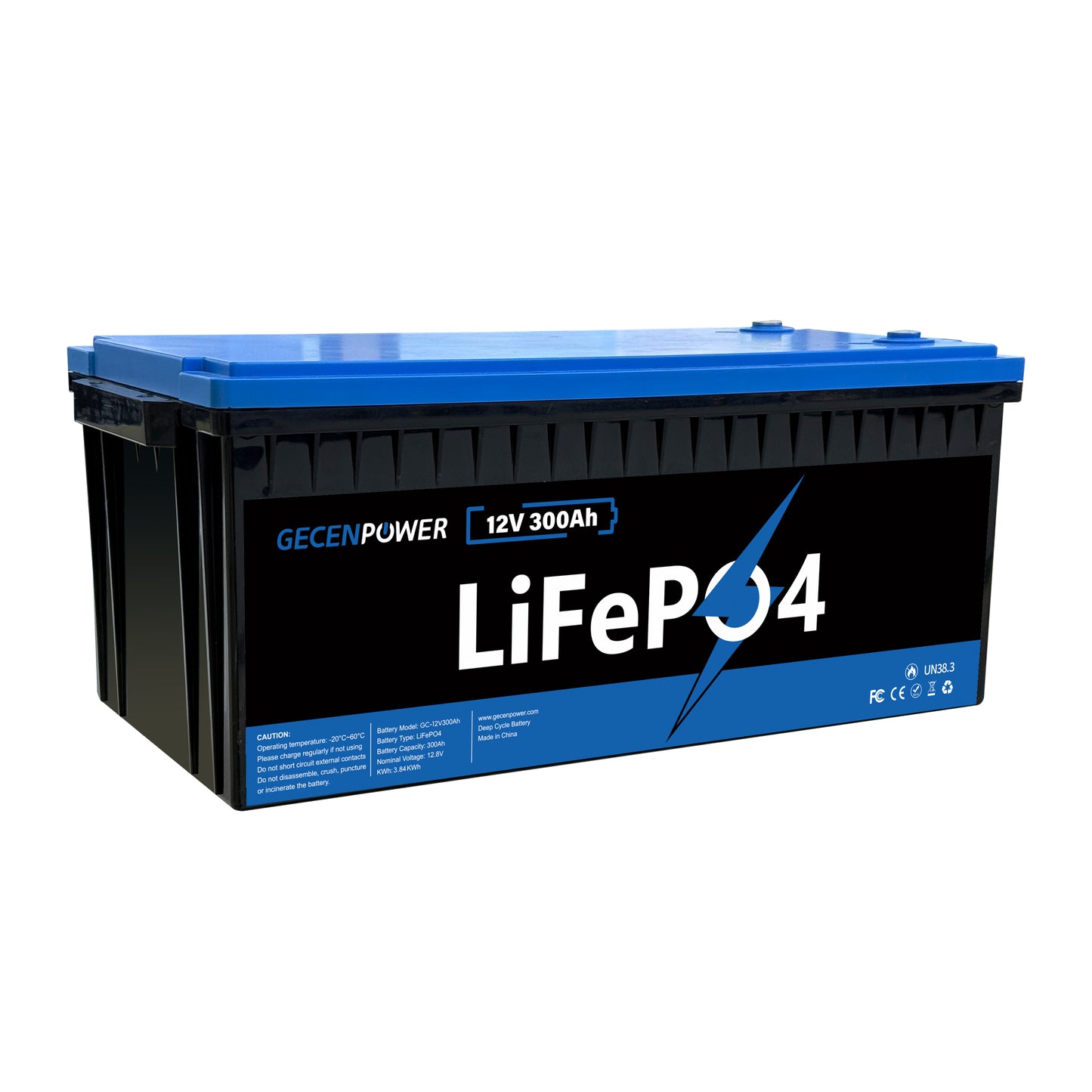 12.8V 300Ah lithium iron phosphate battery perfectly replaces lead-acid batteries