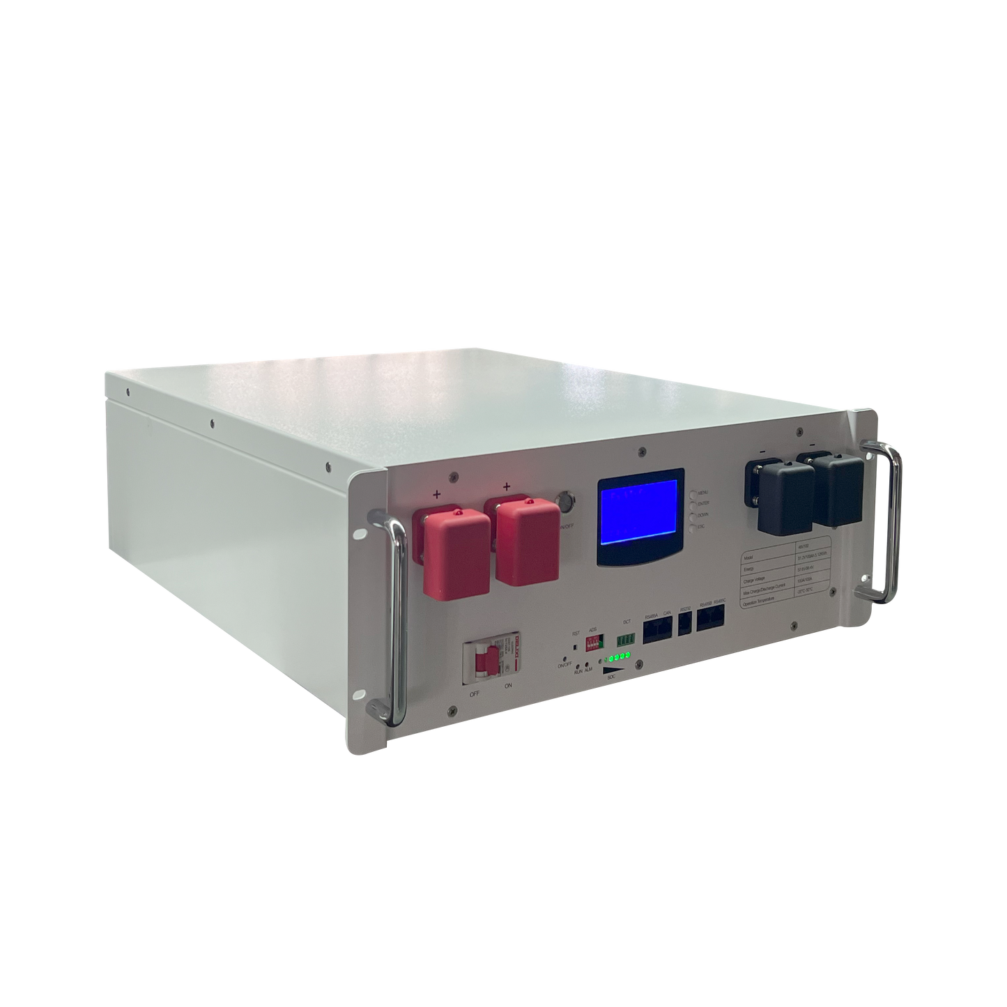 51.2V 200Ah Rack-Mounted Lithium Iron Phosphate (LiFePO4) Battery