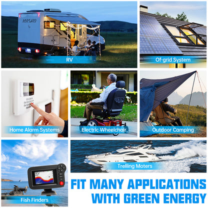 12.8V 150Ah lithium iron phosphate battery perfectly replaces lead-acid batteries