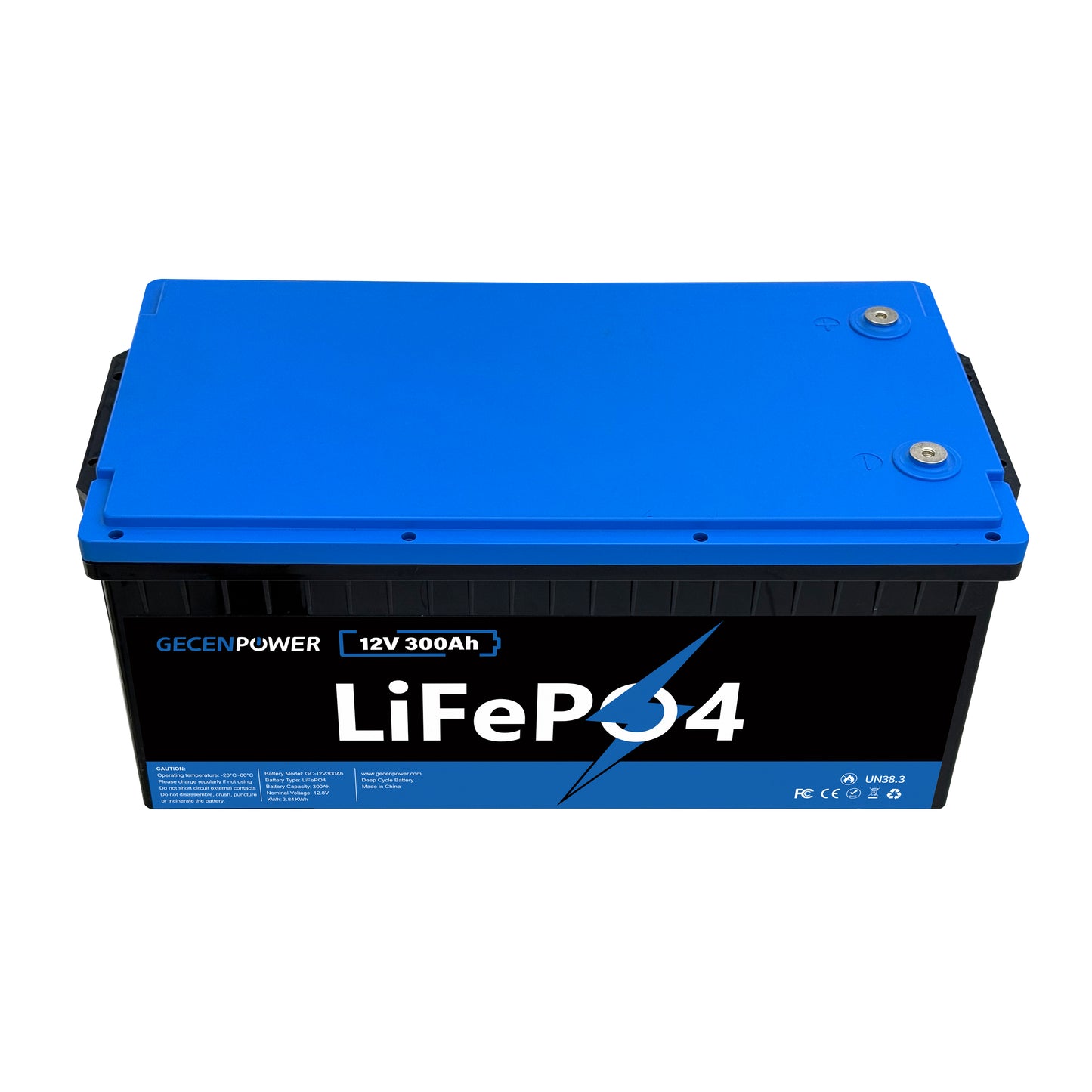 12.8V 300Ah lithium iron phosphate battery perfectly replaces lead-acid batteries