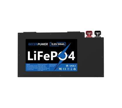 12.8V 100Ah slim LiFePO4 Battery Ultra-Slim / Space-Saving.It features a space-saving ultra-thin body.