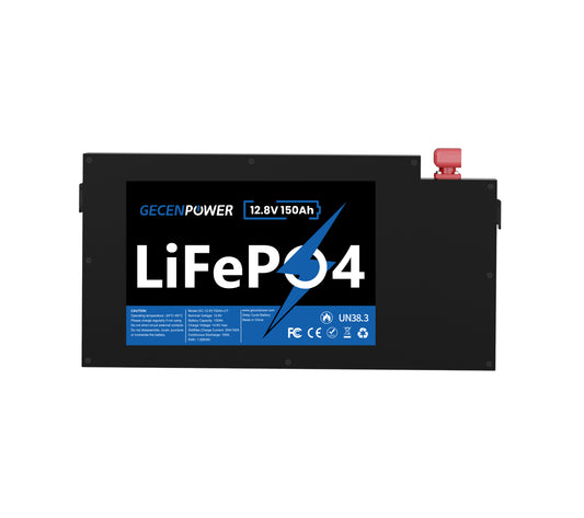 12.8V 150Ah slim LiFePO4 Battery Ultra-Slim & Space-Saving