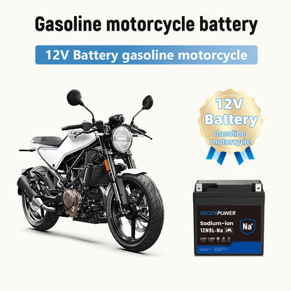 12N9L 12.8V 4.25Ah Sodium-Ion Motorcycle Battery For Motorcycles, ATVs, UTVs