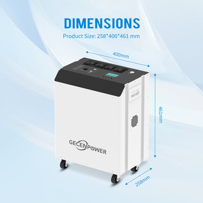 GECENPOWER All-In-One Portable Energy Storage System